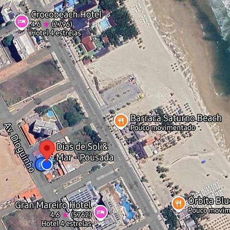مبيت وإفطار فورتاليز Dias De Sol & Mar المظهر الخارجي الصورة