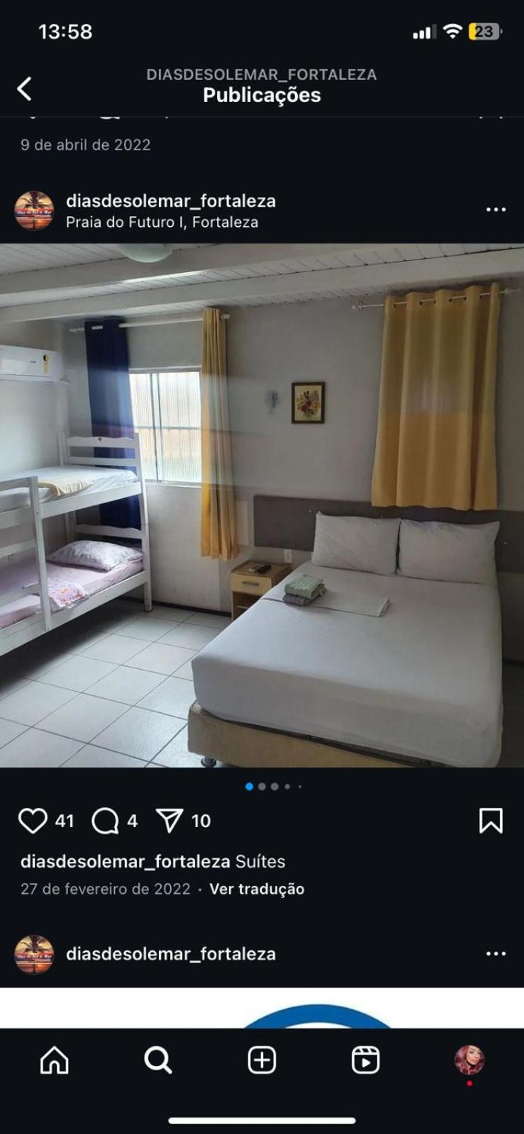 مبيت وإفطار فورتاليز Dias De Sol & Mar المظهر الخارجي الصورة